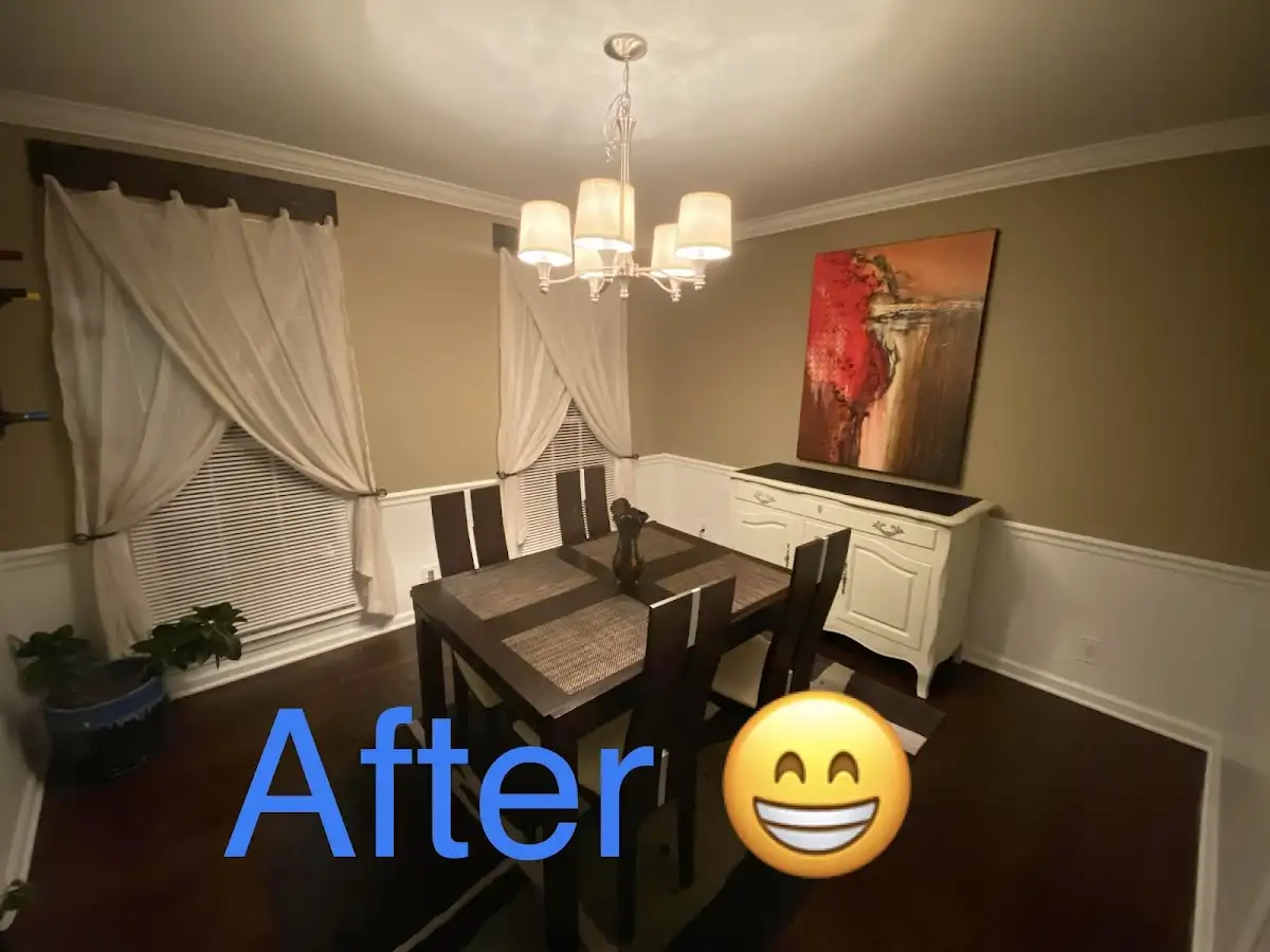 Professional dining room restoration after water damage in Thompson's Station