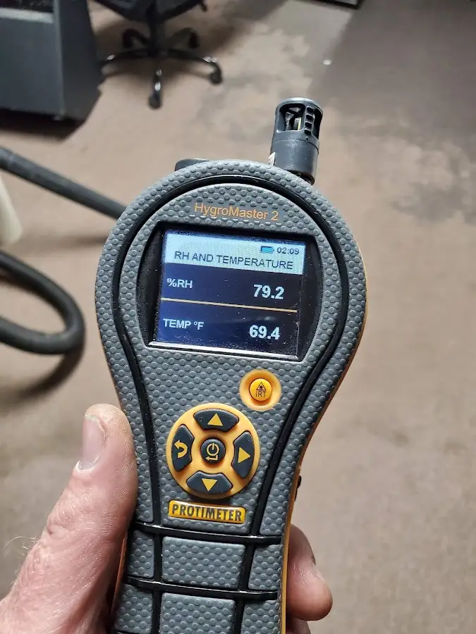 Moisture meter humidity assessment for Mold Remediation & Removal in Thompson's Station